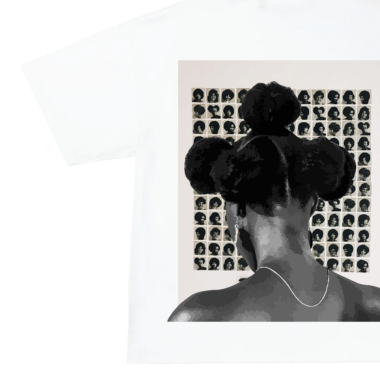 Bantu Beauty White Tee