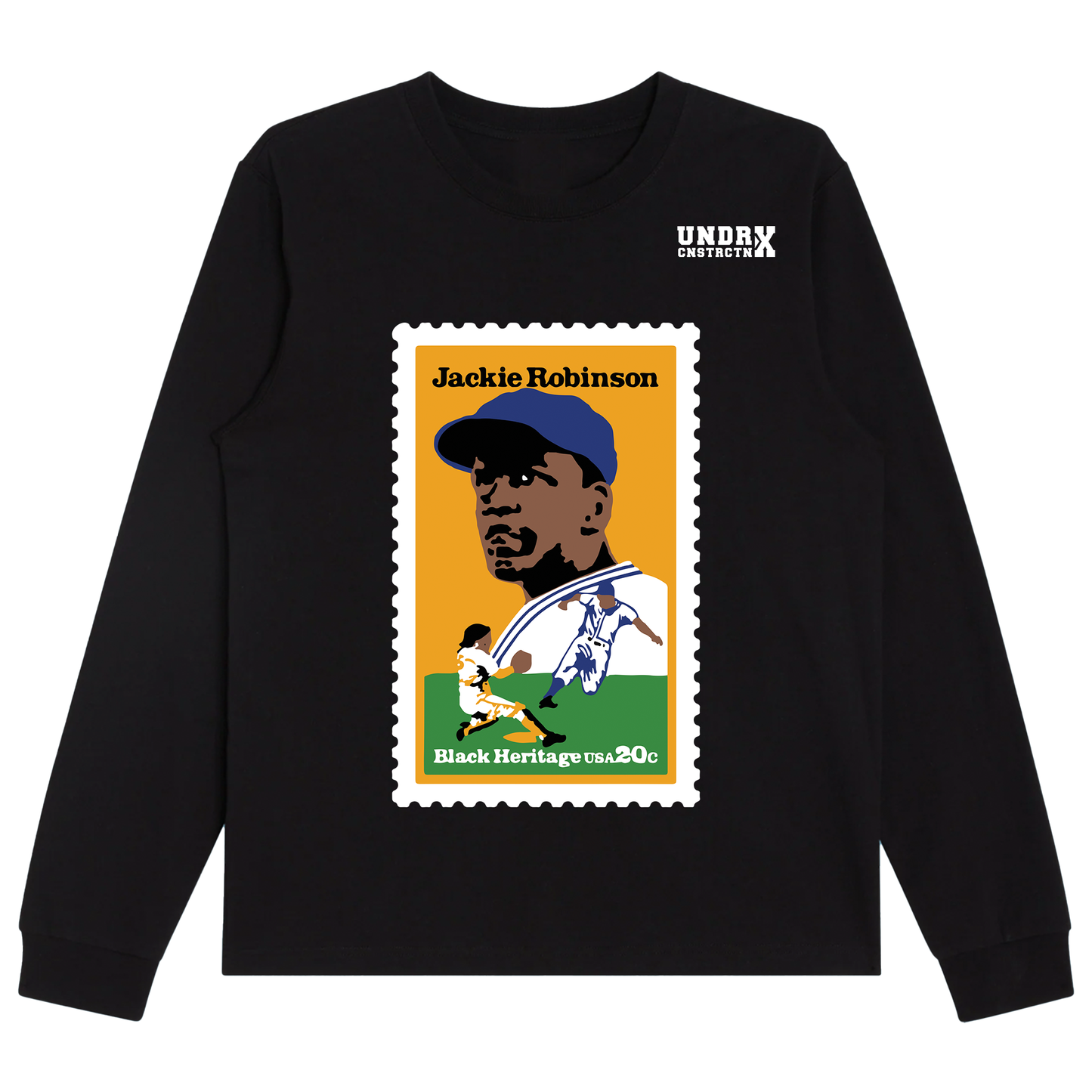 '82 Jackie LS Black Tee