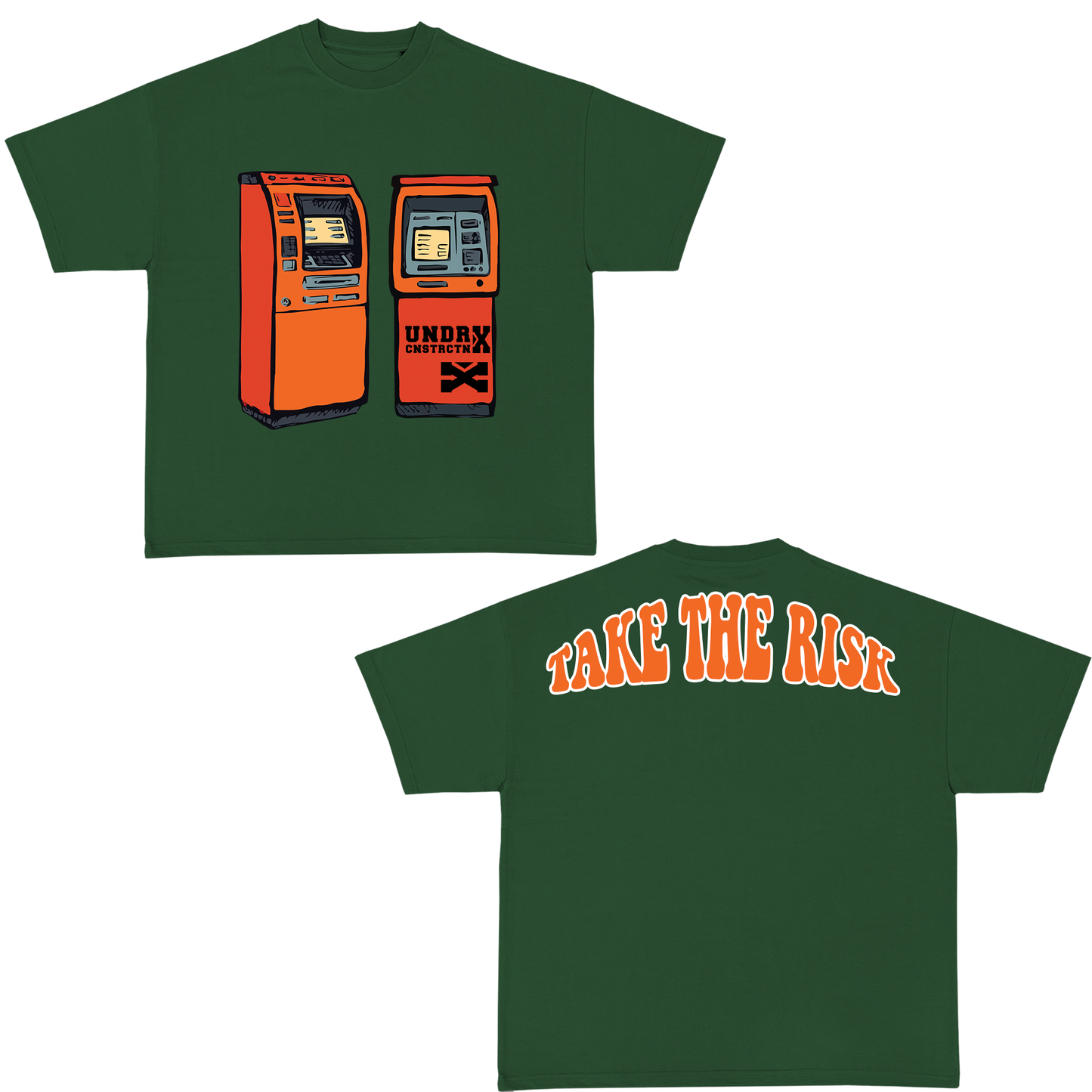 ATM / Take the Risk Ivy Green Tee